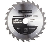 Диск пильный Stayer 3680-200-30-24 MASTER "FAST-Line"
