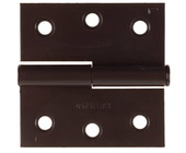 Петля дверная STAYER "MASTER" разъемная, цвет коричневый, левая, 75мм 37613-75-3L