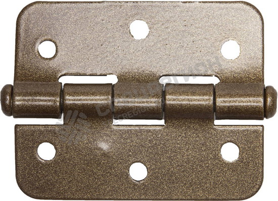Фотография Петля 37635-60 накладная стальная "ПН-60", цвет бронзовый металлик, универсальная, 60мм