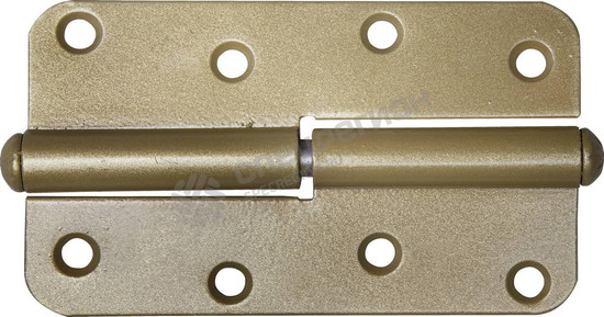 Фотография Петля 37655-110R накладная стальная "ПН-110", цвет бронзовый металлик, правая, 110мм