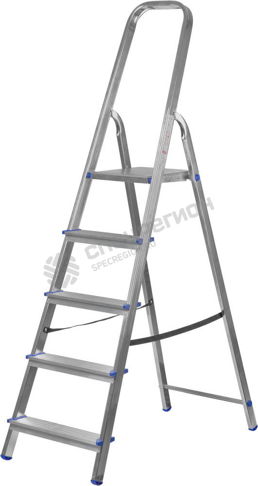 Фотография Лестница стремянка алюмин. Зубр 38805-05, усиленный профиль, 5 ступеней 1м