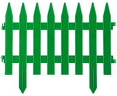 Забор декоративный GRINDA "КЛАССИКА", 28x300см, зеленый 422201-G