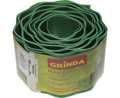 Лента 422245-10 бордюрная Grinda, цвет зеленый, 10см х 9 м