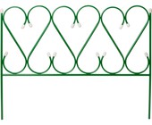 Забор декоративный GRINDA "РЕНЕССАНС", металлический, 50x345см 422263