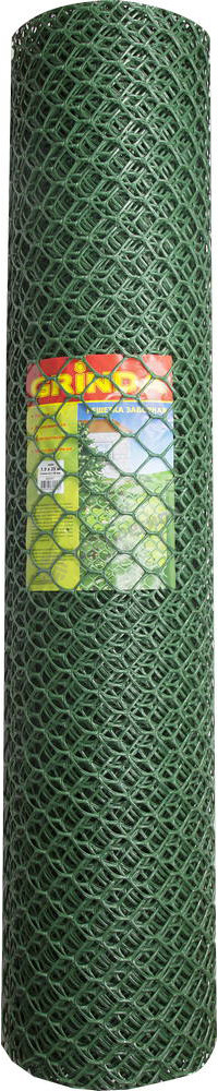 Фотография Решетка заборная Grinda, цвет хаки, 1,9х25 м, ячейка 55х58 мм 422267