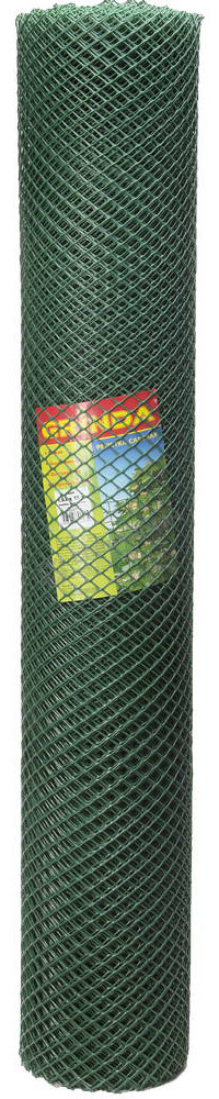 Фотография Решетка садовая Grinda, цвет хаки, 1,63х15 м, ячейка 18х18 мм 422277