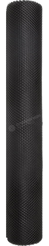 Фотография Сетка газонная Grinda против кротов, цвет черный, 1х10 м, ячейка 9х9 мм 422285