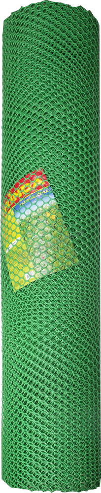 Фотография Сетка газонная Grinda, цвет зеленый, 2х30 м, ячейка 32х32 мм 422287