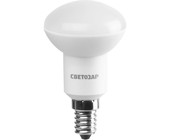 Лампа СВЕТОЗАР светодиодная "LED technology", цоколь E14(миньон), яркий белый свет (4000К), 60 (7Вт)