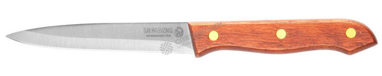 Фотография Нож 47837-S_z01 LEGIONER "GERMANICA" универсальный, тип "Solo" с деревянной ручкой, нерж лезвие 110м