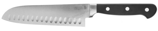 Фотография Нож LEGIONER "FLAVIA" "Сантоку", пластиковая рукоятка, лезвие из молибденванадиевой стали, 200мм 479