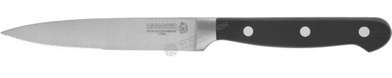 Фотография Нож LEGIONER "FLAVIA" для стейка, пластиковая рукоятка, лезвие из молибденванадиевой стали, 110мм 47
