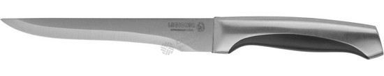 Фотография Нож LEGIONER "FERRATA" обвалочный, рукоятка с металлическими вставками, лезвие из нержавеющей стали,