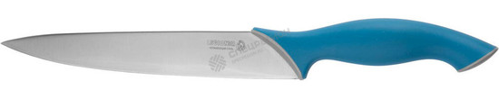 Фотография Нож LEGIONER "ITALICA" нарезочный, эргономичная рукоятка, лезвие из нержавеющей стали, 200мм 47963