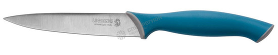 Фотография Нож LEGIONER "ITALICA" универсальный, эргономичная рукоятка, лезвие из нержавеющей стали, 125мм 4796