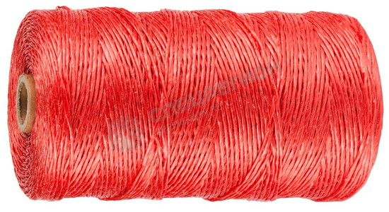 Фотография Шпагат 50079-110 STAYER многоцелевой полипропиленовый, красный, 800текс, 110м