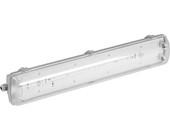Светильник СВЕТОЗАР пылевлагозащищенный для люминесцентных ламп, Т8, IP65, G13, 2х18Вт 57610-2-18