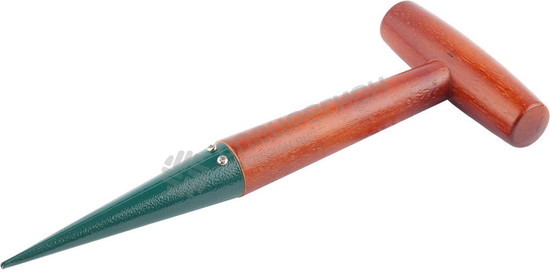 Фотография Конус 8-421223_z01 GRINDA посадочный, из углеродистой стали с деревянной ручкой, 290 мм
