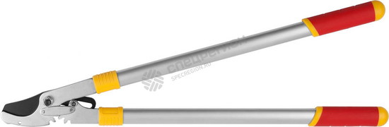 Фотография Сучкорез 8-424052_z01 GRINDA с тефлоновым покрытием, алюминиевые ручки, рычаг с зубчатой передачей, 