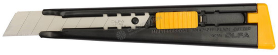 Фотография Нож OL-ML OLFA металлический с выдвижным лезвием, автофиксатор, 18мм