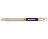 Нож OL-SVR-1 OLFA с выдвижным лезвием и корпусом из нержавеющей стали, 9мм
