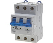  Выключатель SV-49053-20-B автоматический СВЕТОЗАР 3-полюсный, 20 A, "B", откл. сп. 6 кА, 400 В
