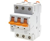  Выключатель SV-49073-06-C автоматический СВЕТОЗАР 3-полюсный, 6 A, "C", откл. сп. 10 кА, 400 В