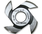 Фреза радиусная для фрезерования полуштапов, BELMASH 125х32х8 мм (правая), шт RF0027AVKR