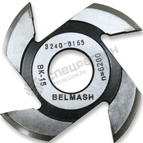 Фотография Фреза радиусная для фрезерования полуштапов, BELMASH 125х32х8 мм (правая), шт RF0027AVKR