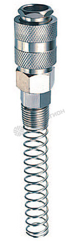 Фотография Разъемное соединение рапид (муфта)_пружинка для шланга 8x12мм_блистер 1 шт 180131 B