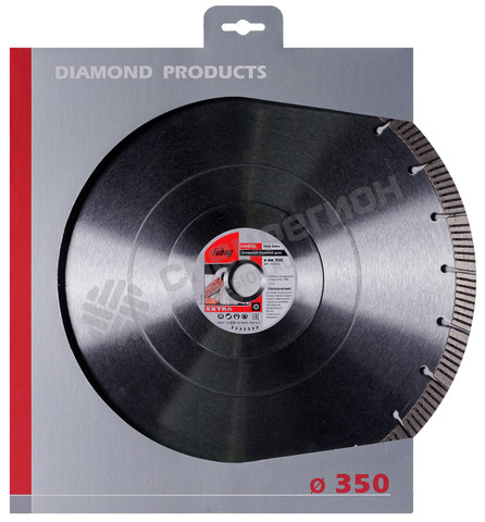 Фотография Диск алмазный отрезной Fubag 350х30/25.4 Stein Extra 31350-4
