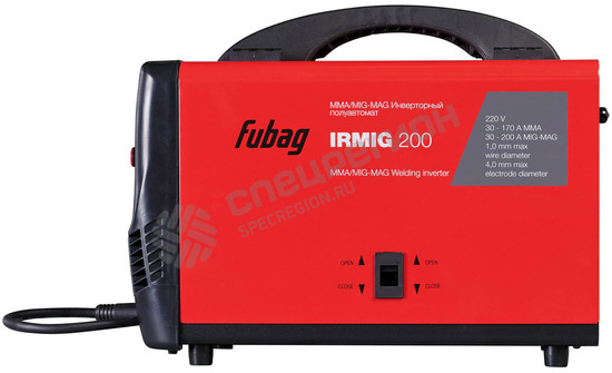 Фотография Сварочный полуавтомат Fubag IRMIG 200 (31447) + горелка FB 250_3 м (38443)