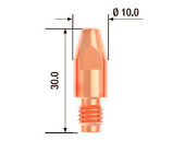 Контактный наконечник M8х30 мм ECU D=0.8 мм  (25 шт.) FB.CTM8.30-08