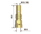 Адаптер контактного наконечника M10х60 мм (5 шт.) FB.TA.M10.60