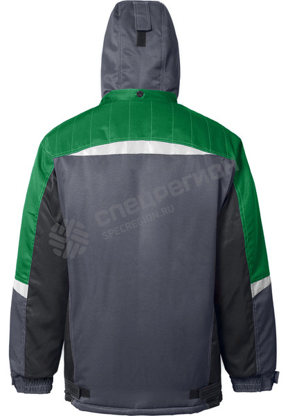 Фотография Куртка утепленная Таймыр зеленая