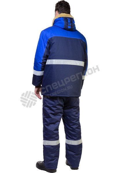 Фотография Куртка утепленная Иртыш синяя