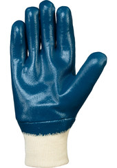 Перчатки DOG Нитролл N3202 1.4мм синие РП (манж.полн.)