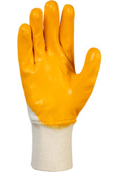 Перчатки DOG Нитролл 1.0мм желтые РЧ (манж.част.)