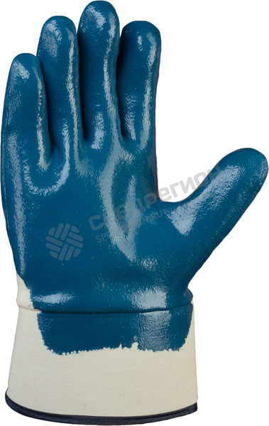 Фотография Перчатки DOG N3204 Нитролл 1.4мм синие КЧ (крага частичное)