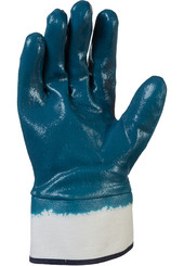 Перчатки DOG Нитролл 1.2мм синие КП (крага полное)