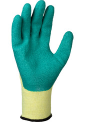 Перчатки DOG ГЕНА П3344-4 с латексным рельефным покрытием (70%х/б, 30% п/э)