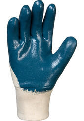 Перчатки DOG Нитролл N3201 1.4мм синие РЧ (манж.част.)