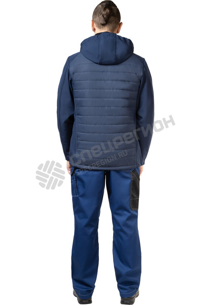 Фотография Куртка утепленная Кобальт синяя