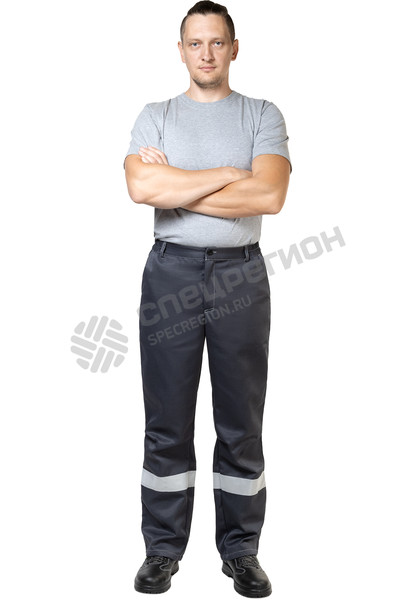 Фотография Костюм рабочий Аватар 2 с брюками серо-красный