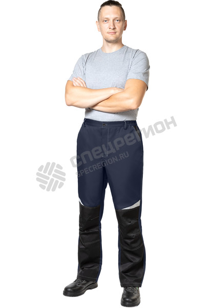 Фотография Костюм рабочий СР тёмно-синий с брюками