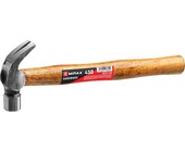 Молоток-гвоздодер MIRAX деревянная рукоятка 450гр. 20233-450