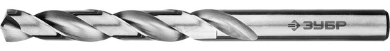 Фотография Сверло 29625-12 по металлу Проф-А, класс А, сталь Р6М5, ЗУБР Профессионал 29625-12, d=12,0 мм