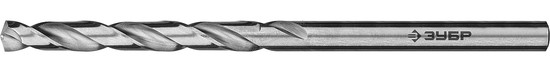 Фотография Сверло 29625-3 по металлу Проф-А, класс А, сталь Р6М5, ЗУБР Профессионал 29625-3, d=3,0 мм