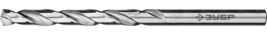 Фотография Сверло 29625-7 по металлу Проф-А, класс А, сталь Р6М5, ЗУБР Профессионал 29625-7, d=7,0 мм