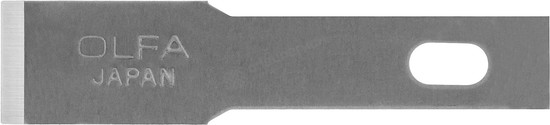 Фотография Лезвия OLFA лопаточные для ножа AK-4, 6(8)х35,5х0,55мм, 5шт OL-KB4-F/5